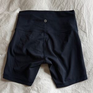 lululemon Women's Navy Biker Shorts